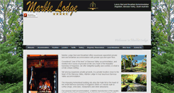 Desktop Screenshot of marblelodge.com.au